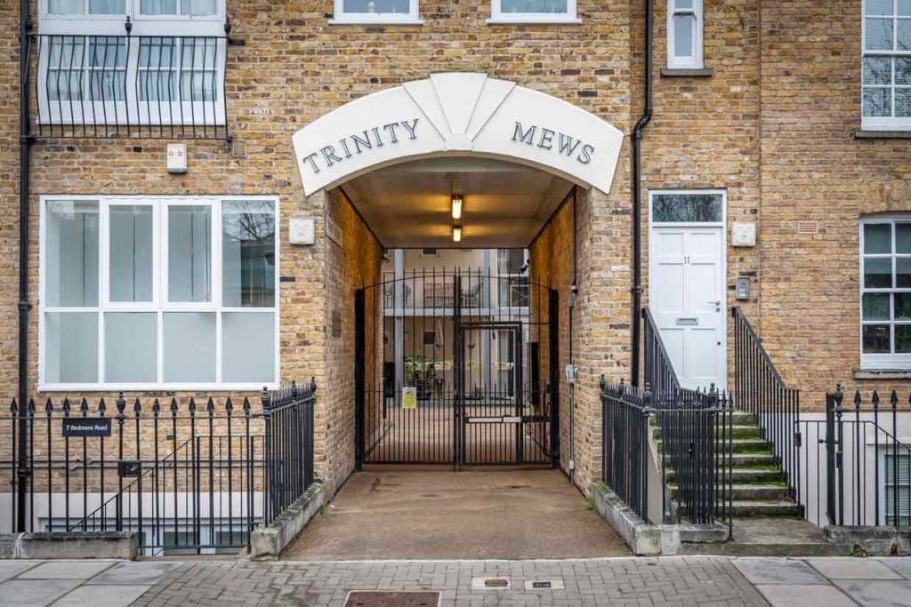 Trinity Mews Entrance