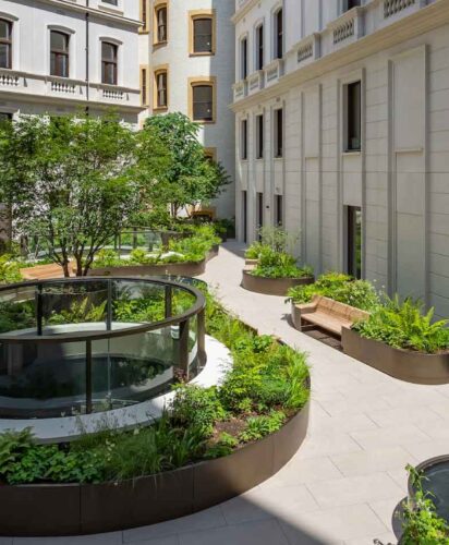 Old War Office courtyard