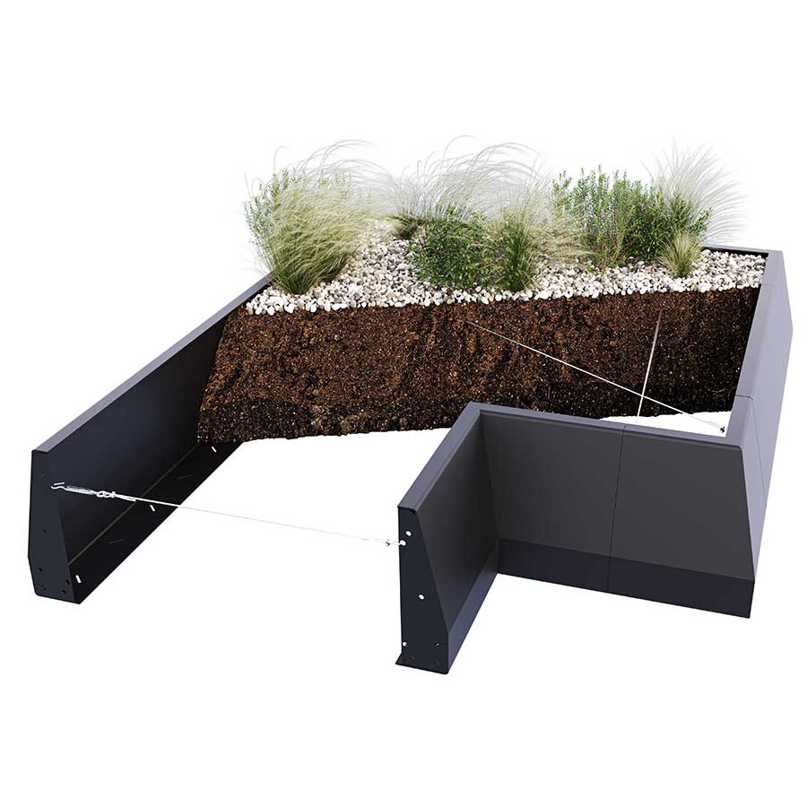 ABP Ascent Bespoke Planter Edge