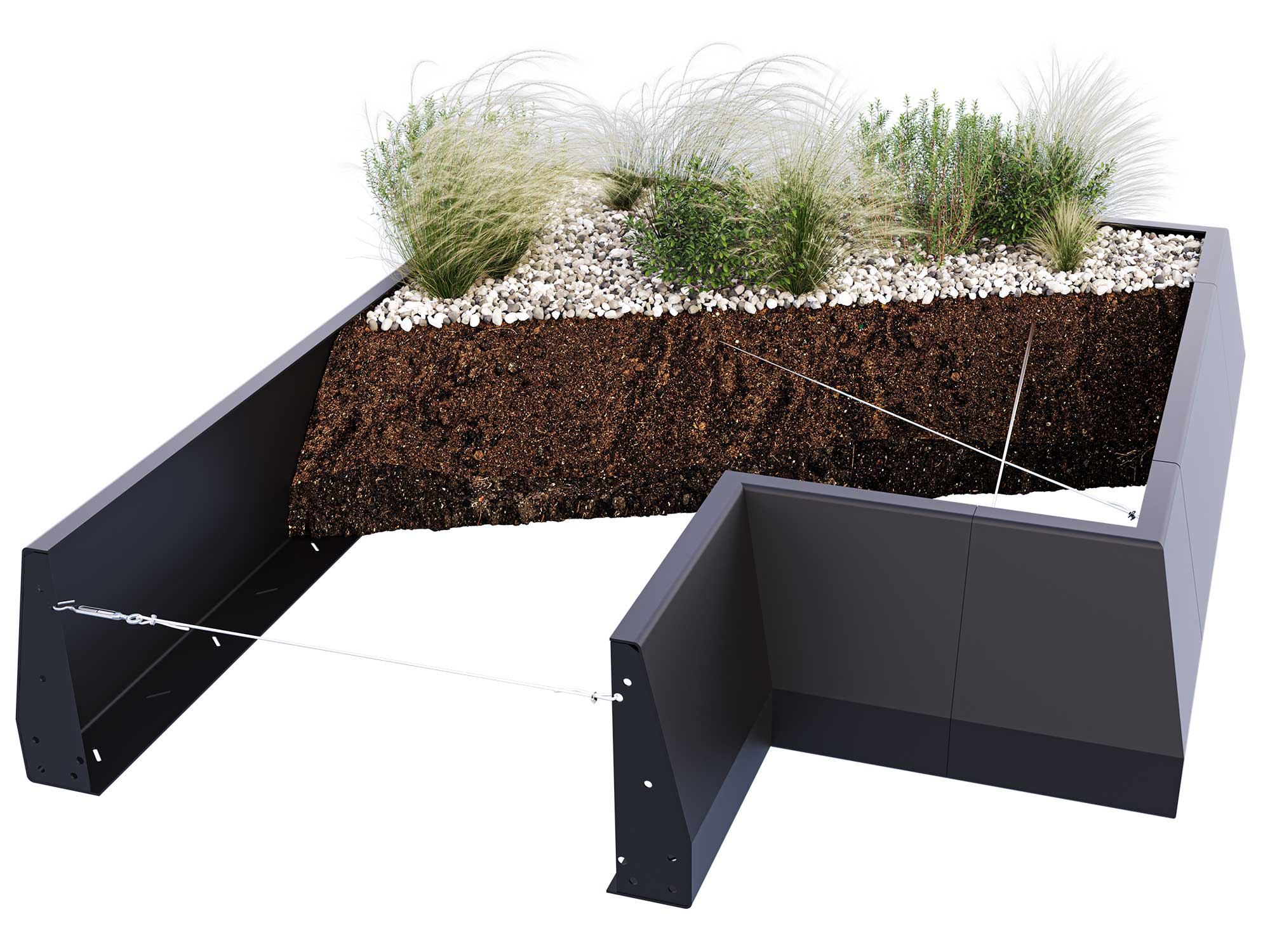 TerraSmart® Ascent Bespoke Planter System
