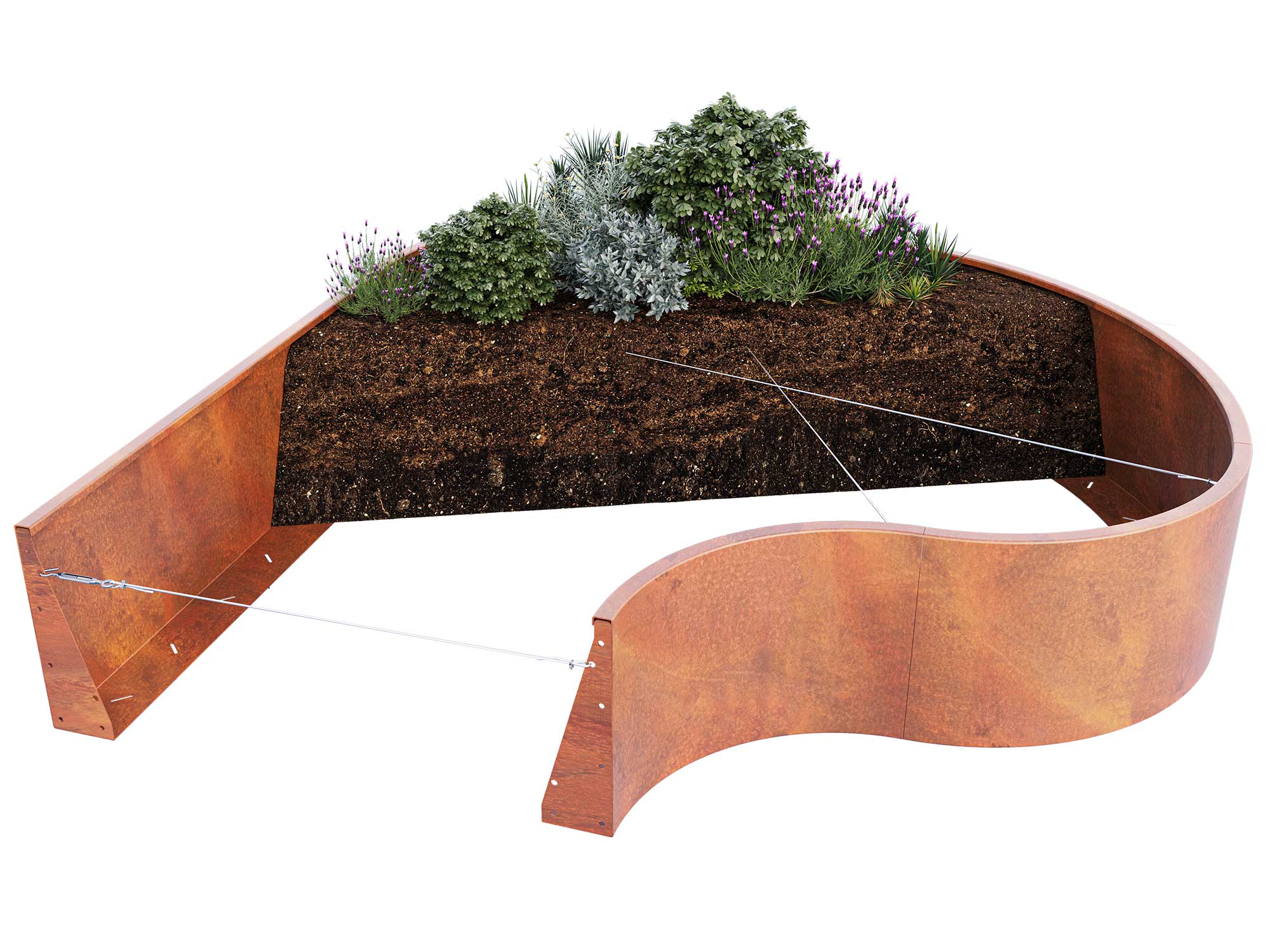 TerraSmart® Contour Bespoke Planter System