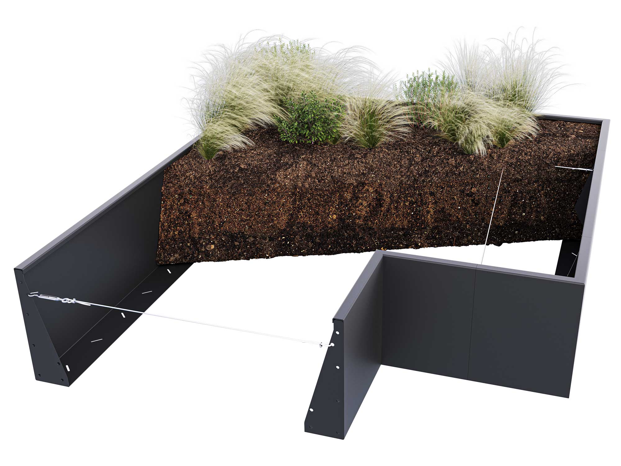 TerraSmart® Ledge Bespoke Planter System