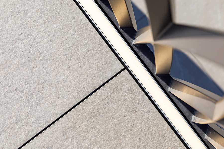 Paving close-up