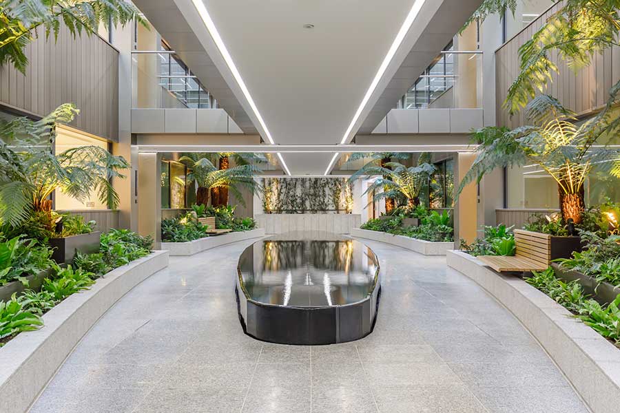 Marylebone Square inside courtyard