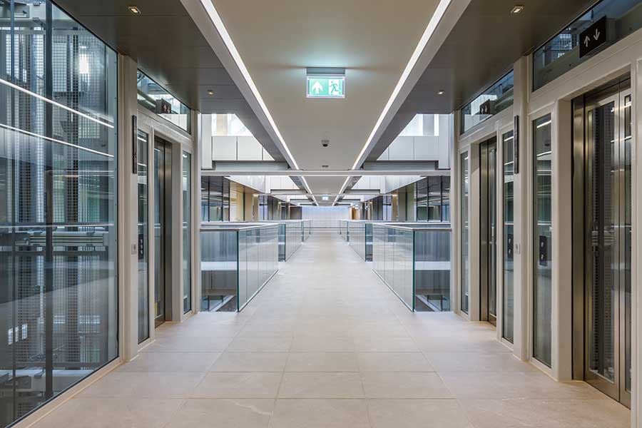 Paved corridor