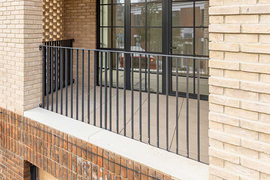 Wallis Road Inset Balcony with Porcelain Paving