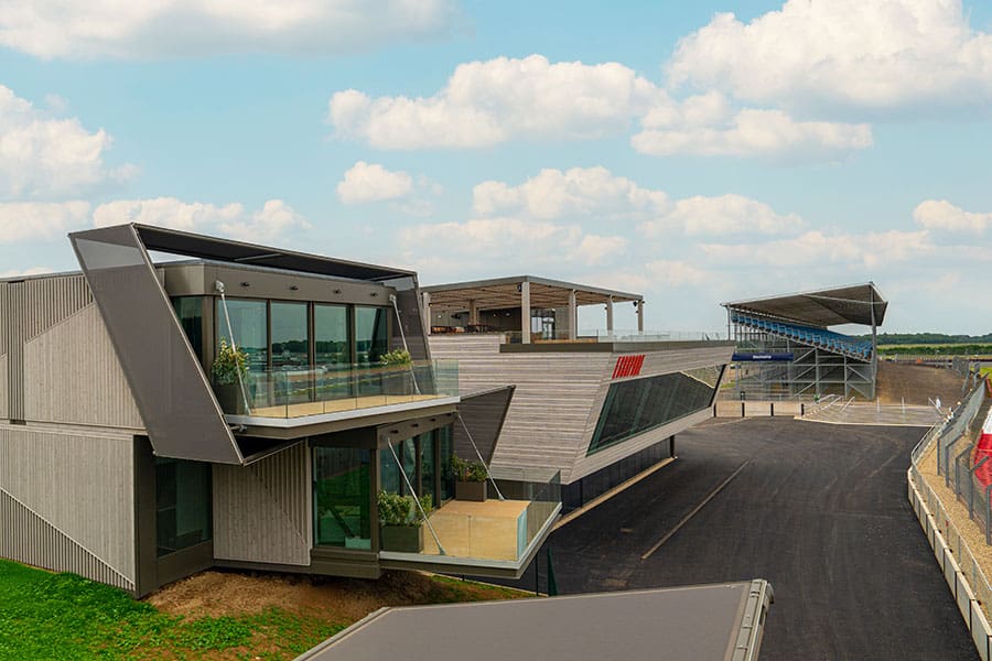 Accommodation and clubhouse