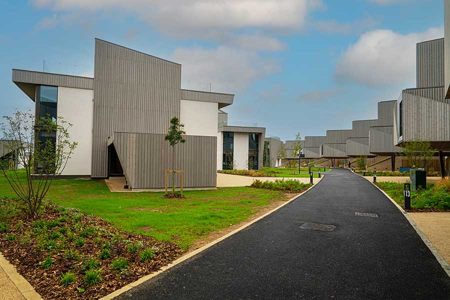 Rear of accommodation