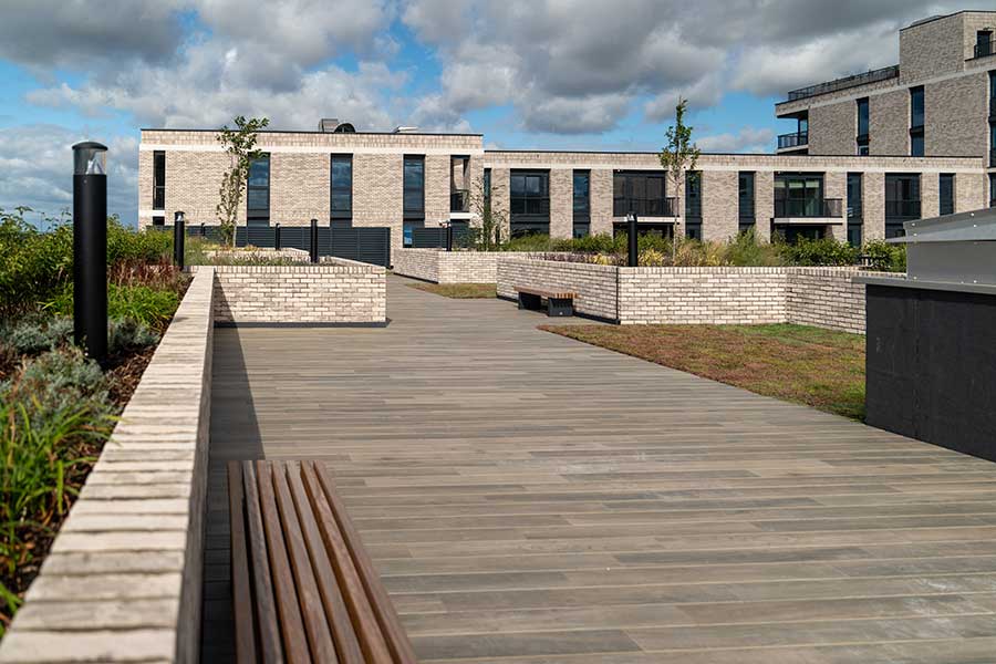 Bowback House Vitrified Composite walkway
