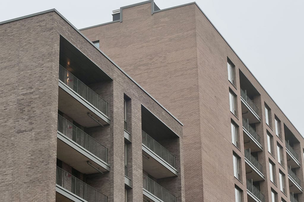 Secklow Gate paved balconies