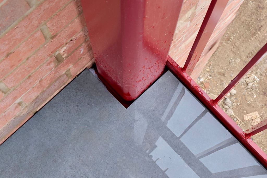 Aylesborough Court balcony paving