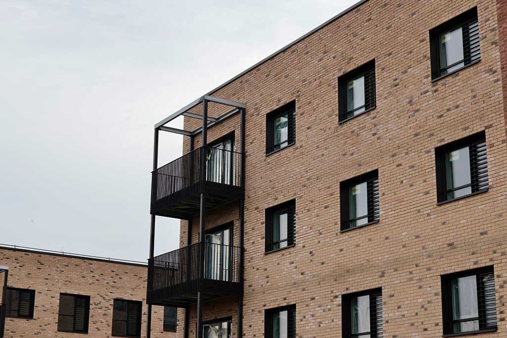 Aylesborough Court exterior balconies