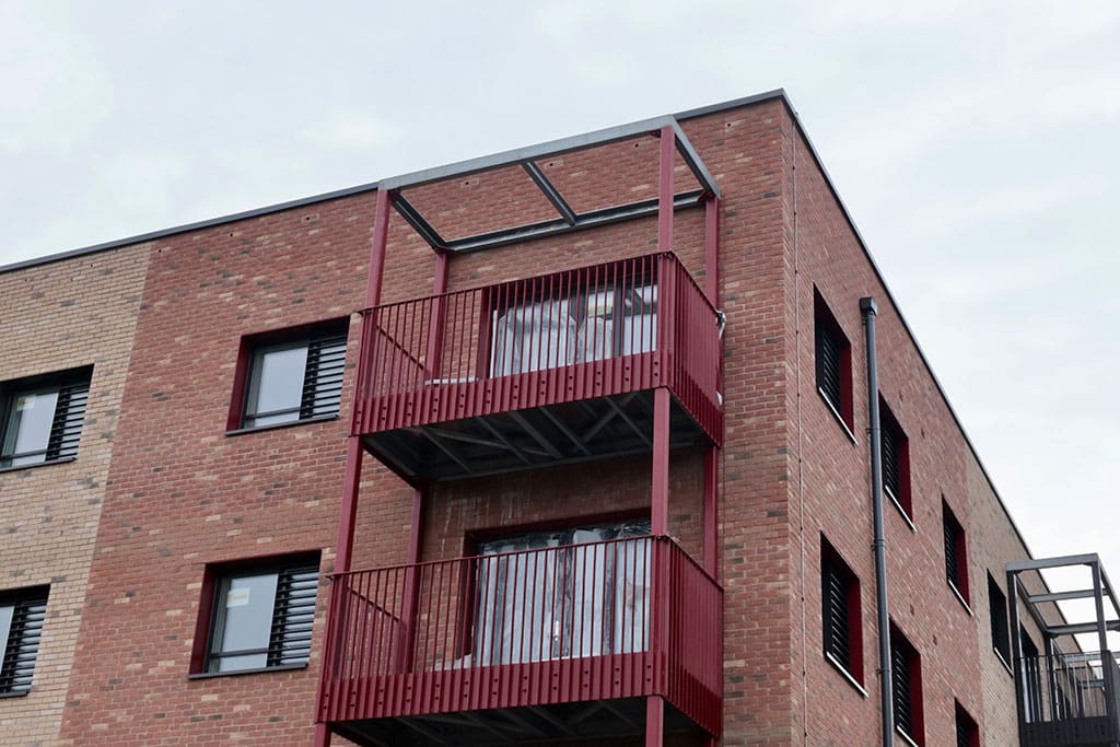 Aylesborough Court exterior balconies