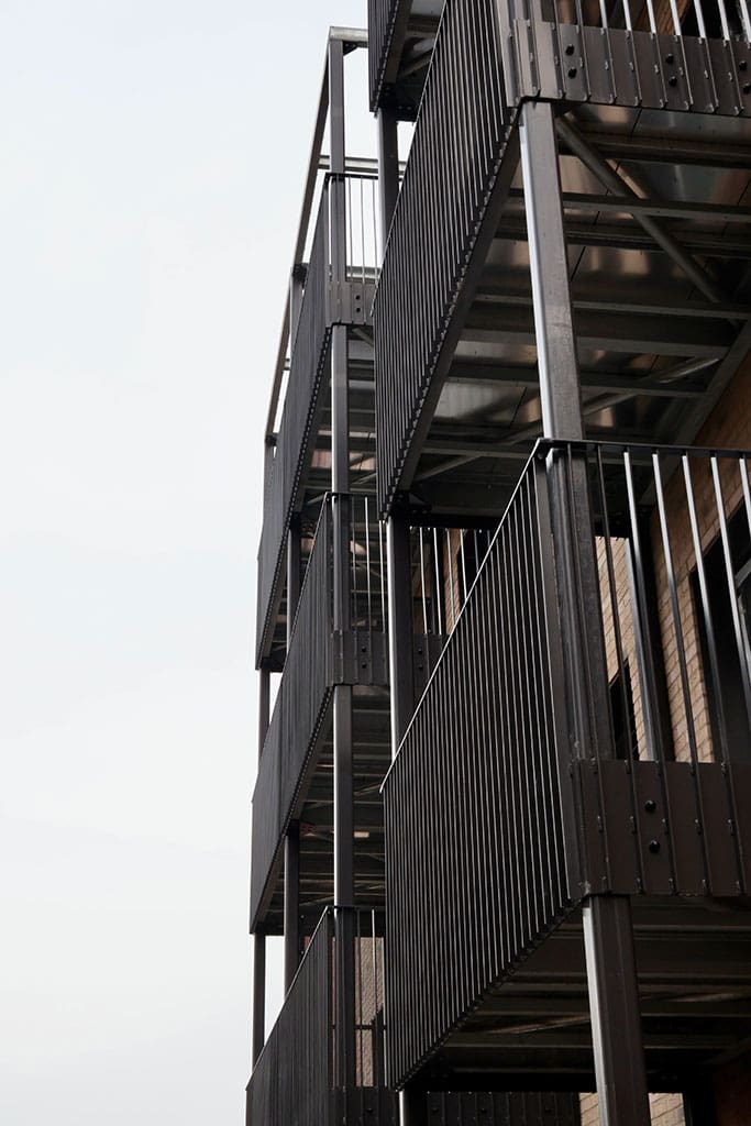 Aylesborough Court external balconies