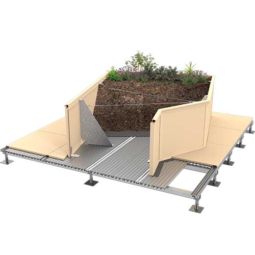 Eiger Porcelain Planter Render