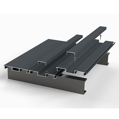 BalcaSmart Aluminium Decking System render