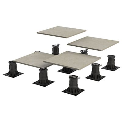 TerraSmart Conventional Pedestal Paving System render