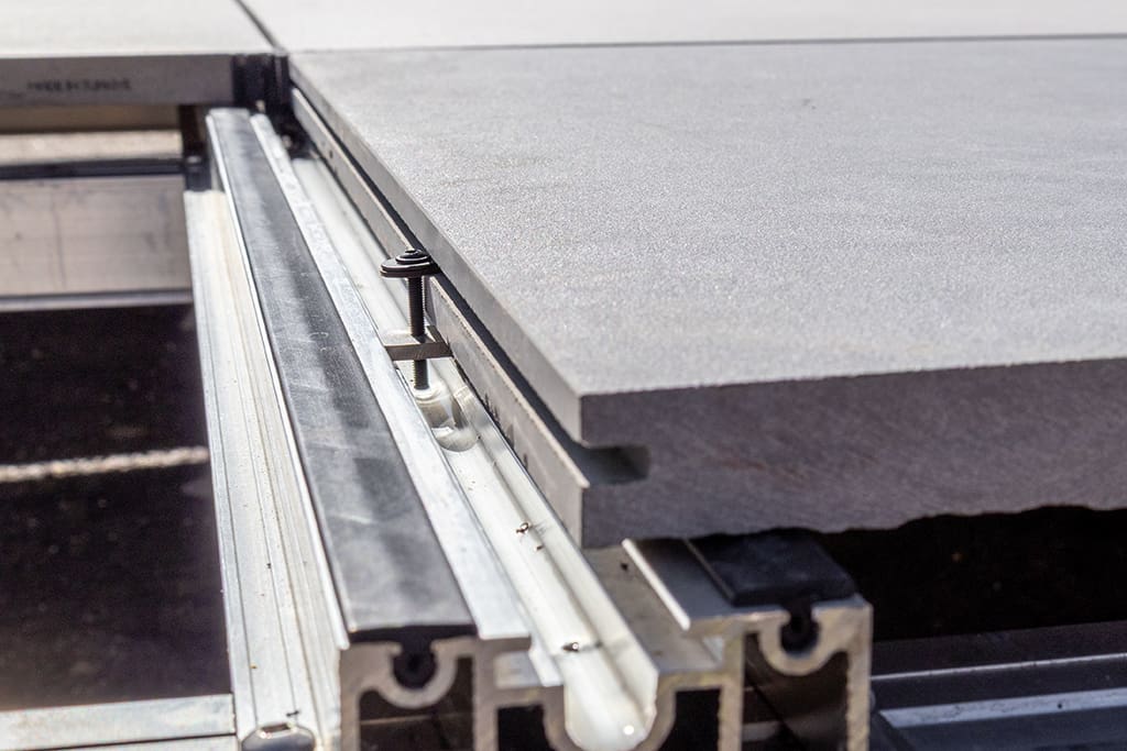 hidden wind uplift fixing edge