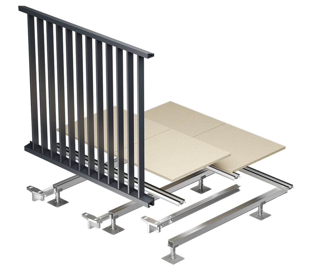 Linear Track Balustrade System