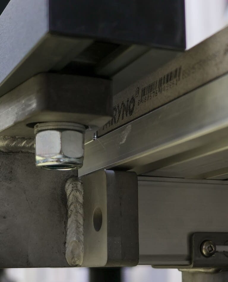 BaseLink on decking subframe