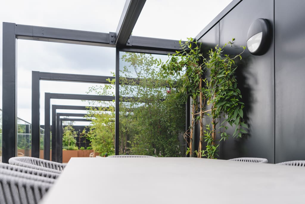 One James Street roof terrace