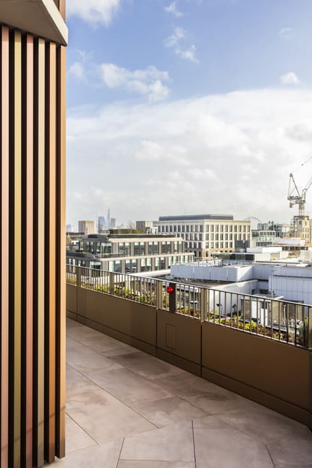 334 Oxford Street roof terrace