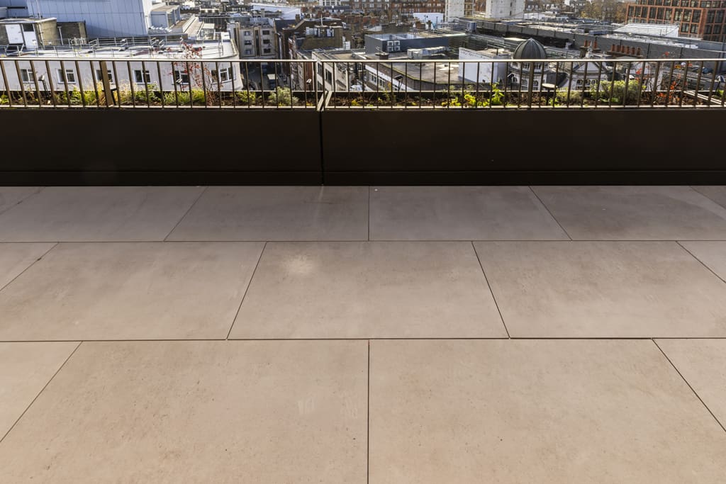 roof terrace paving