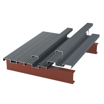 BalcaSmart Aluminium Decking System render