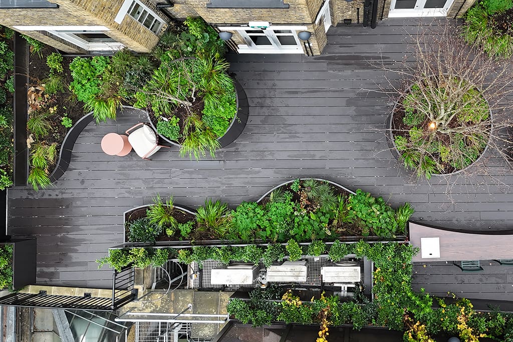 Egyptian & Dudley House birds-eye