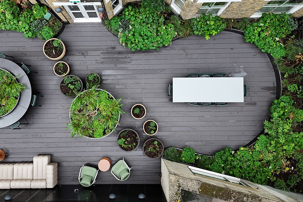 Egyptian & Dudley House birds-eye