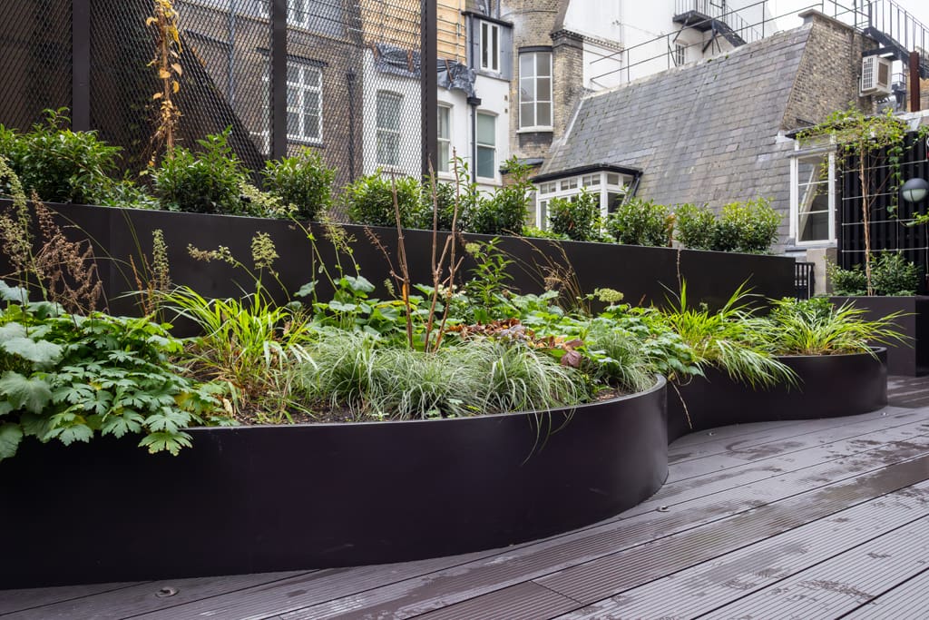 Egyptian & Dudley House planters