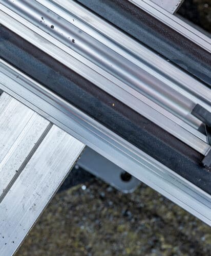 Lattice subframe with joists & rails