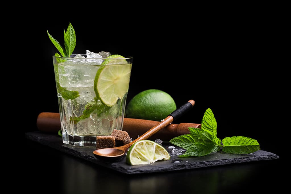 Basil Lime Cocktail