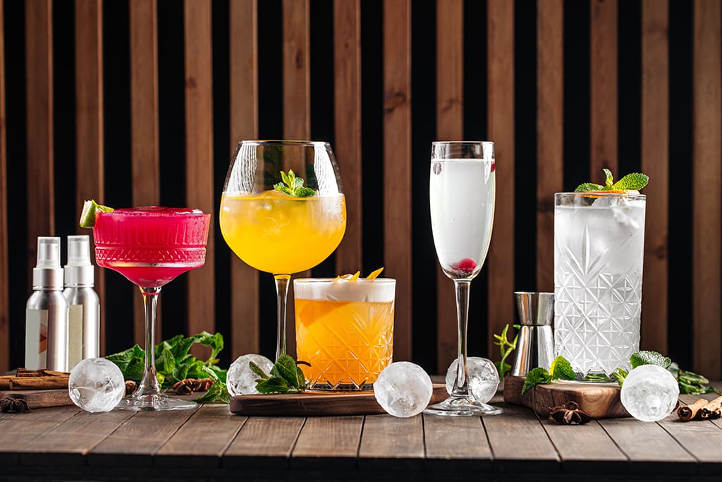 Selection of Cocktails