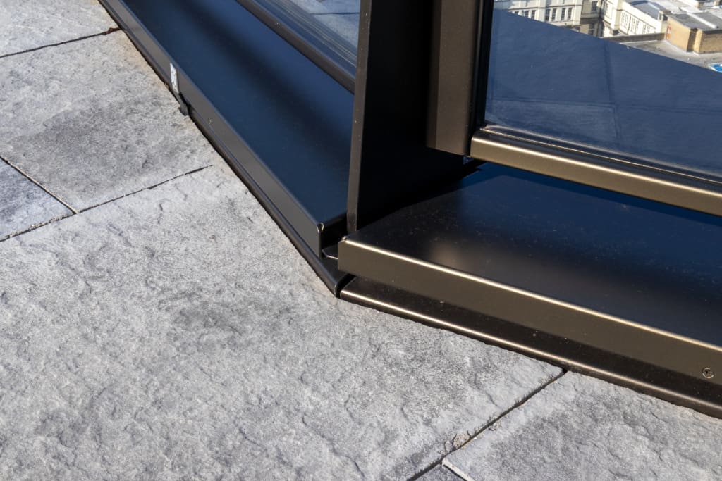 Paving and edge close-up