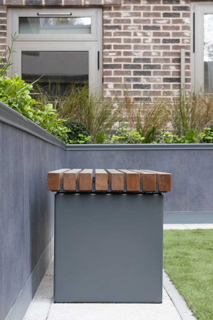 Eiger Porcelain Planters and benches