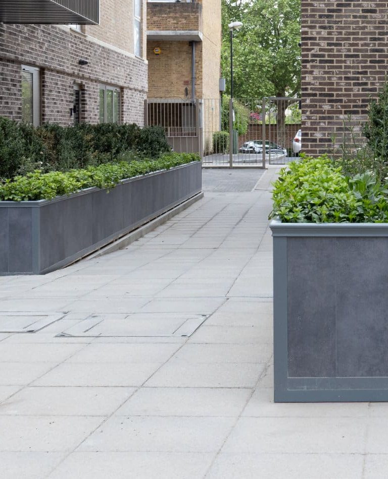 Solomon's Passage Eiger Porcelain Planters
