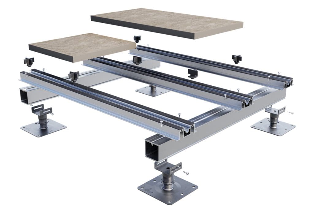 TerraSmart® Rail Paving System IGNO®: Lattice Frame