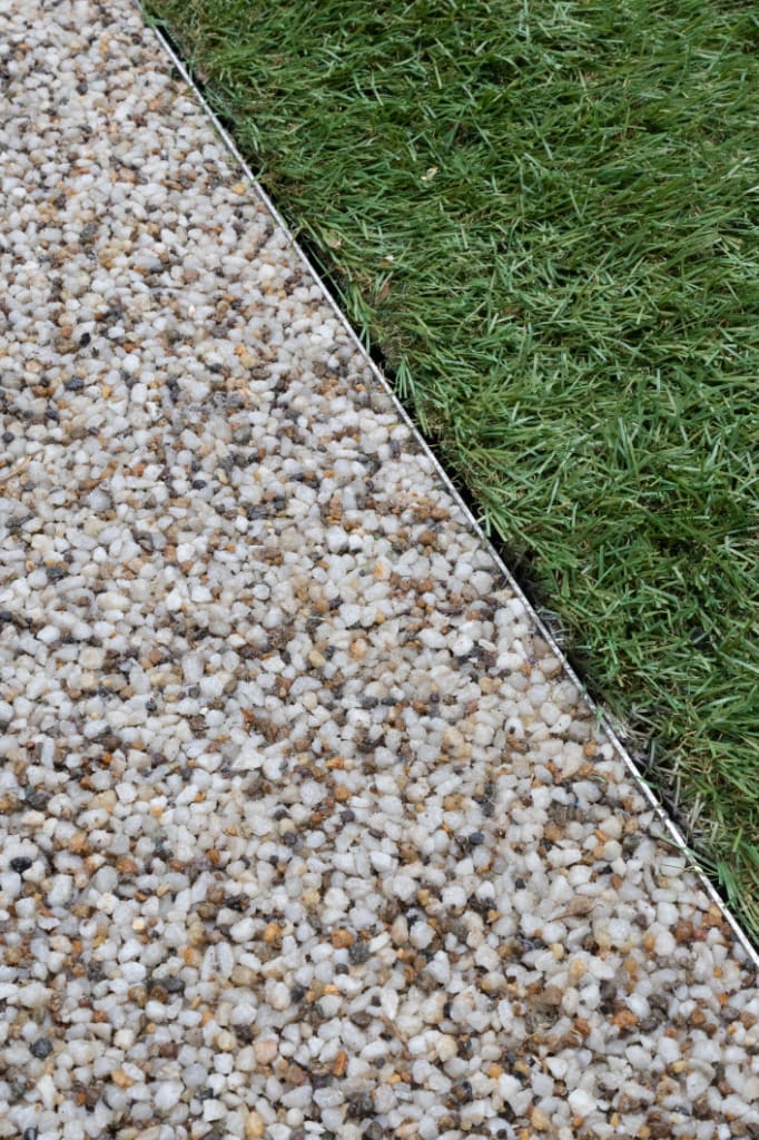 Resin Bound Gravel to Artificial Grass
