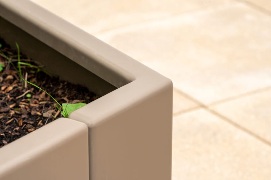 Planter close-up