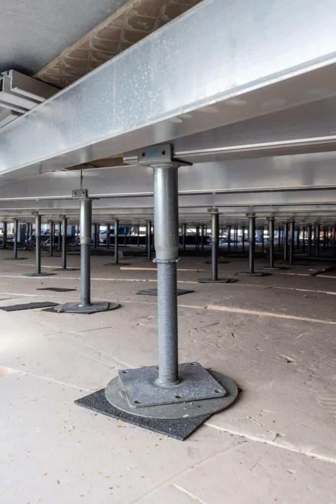 Rail Paving Pedestal