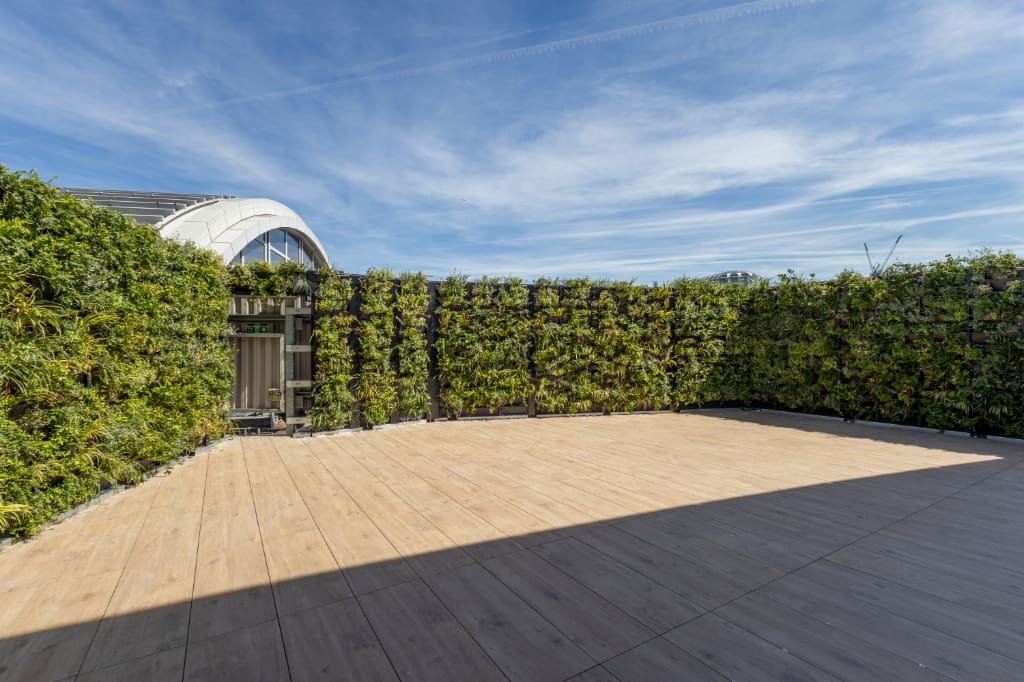 Cario Warm Sand paving on roof terrace