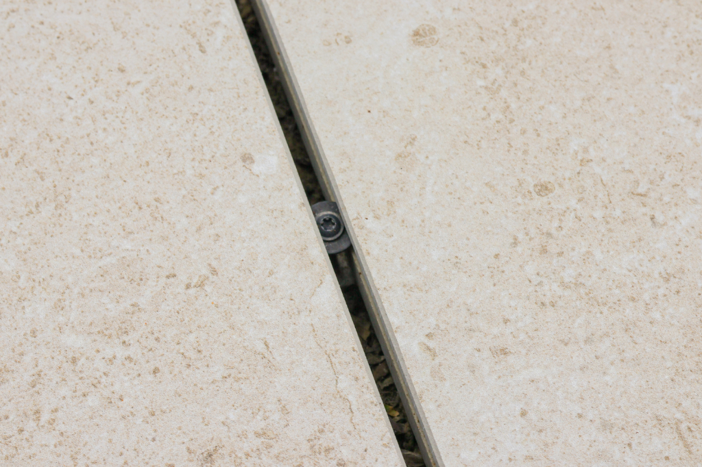 Hidden Wind Uplift Fixing for paving