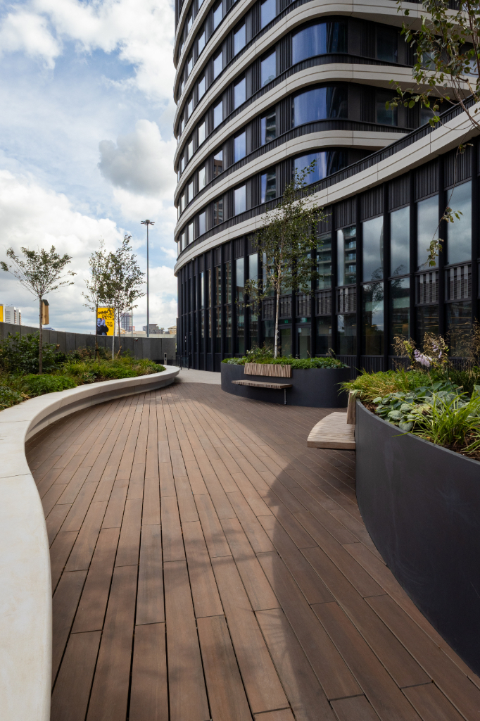 Vitrified Composite and planters