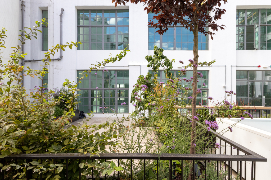 Balustrade and Planters on roof terrace